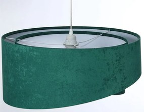 Zielono-biała asymetryczna lampa wisząca - EX972-Rublo