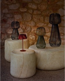 Lampa zewnętrzna stołowa LED ze ściemniaczem solarna (wysokość 70 cm) Reiba – Kave Home