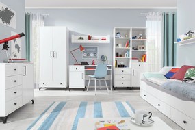 Komoda LANZA 90 cm do Salonu Sypialni Biały