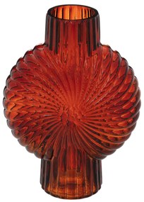 Wazon z barwionego szkła COQUILLAGE, 25 cm