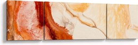 Obraz - Malarstwo abstrakcyjne (170x50 cm)
