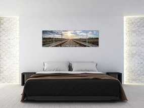 Obraz - Tory (170x50 cm)