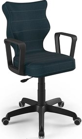 Ergonomiczne krzesło do biurka Norm Black rozmiar 5 (146-176,5 cm)