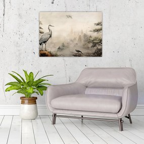 Obraz - Krajobraz z kreskówki (70x50 cm)