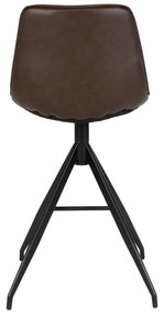 Ciemnobrązowe hokery zestaw 2 szt. 84 cm Monaco – House Nordic