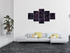 Obraz ciemnoczerwonych liści (125x70 cm)