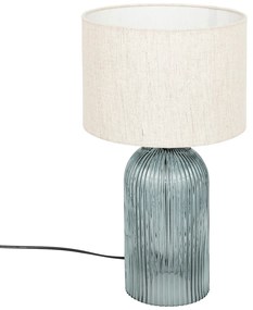 Lampa stołowa ze szklaną bazą MATI, wys. 42 cm