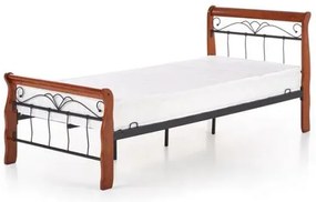 Łóżko VERONICA 90x200 czereśnia antyczna HALMAR