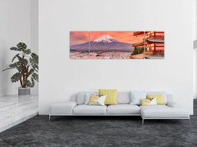 Obraz - Fujiyoshida, Japonia (170x50 cm)