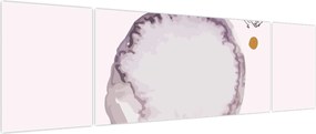 Obraz - Fioletowy minimalizm N⁰4 (170x50 cm)