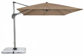 ACTIVE 350 x 260 cm - wahadłowy parasol ogrodowy z drążkiem bocznym : Substancja Desen - 846