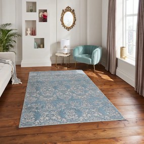 Niebieski dywan 120x170 cm Imperial Blue – Think Rugs