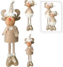 Świąteczny renifer Freda, teleskopowe nogi, 49 cm