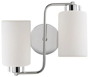 Kinkiet w biało-srebrnym kolorze Balcova – Opviq lights