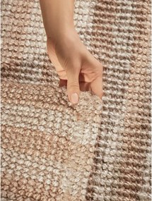 Beżowy dywan z juty tkany ręcznie 160x230 cm Harvest Amber – Elle Decoration