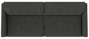 Szara rozkładana sofa 82 cm Hartford – Støraa