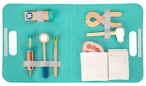Tooky toy zestaw małego dentysty walizka lekarza 19 el. fsc