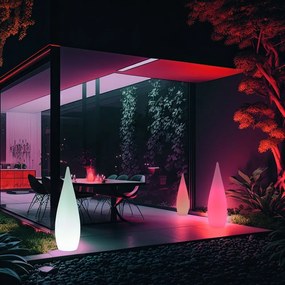 Solarna lampa zewnętrzna LED ø 25 cm Palmas – Reality