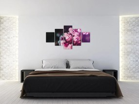 Obraz kwiatów drzewa (125x70 cm)