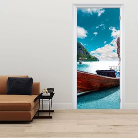 Fototapeta na drzwi - Raj na ziemi (95x205cm)