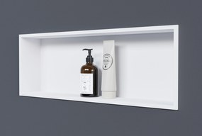 Półka wnękowa ścienna ze stali nierdzewnej NT206010X