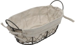 Koszyk na chleb, pieczywo, owoce COUNTRY STYLE, 26x17x9 cm, ZELLER