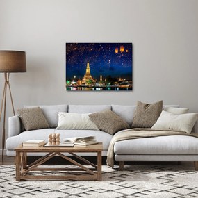 Obraz - Lampiony szczęścia, Bangkok (70x50 cm)