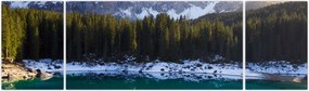 Obraz - Jezioro Karersee (170x50 cm)