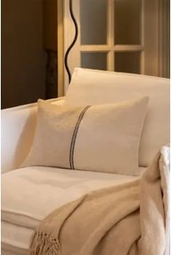 Poduszka Prostokątna 40x60 Cm Z Bawełny Louisa Czarna - Nature - Sklum