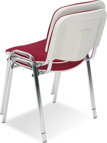 Krzesło Iso Bianco chrom