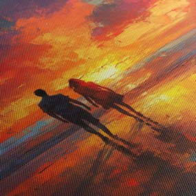 Obraz - Spacer po plaży (70x50 cm)