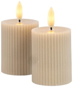 Szare dekoracje świetlne zestaw 2 szt. Smilla – Sirius