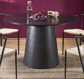 Okrągły stół na masywnej podstawie Ginter