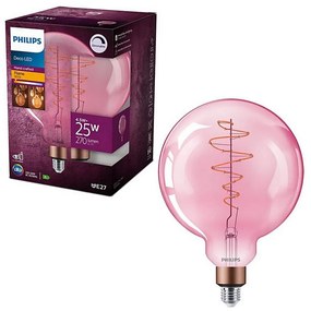 LED Ściemnialna żarówka Philips DECO G200 E27/4,5W/230V 1800K