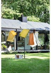 Antracytowa ogrodowa suszarka na pranie 50 m Lift-O-Matic – Brabantia