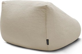 Beżowy worek do siedzenia z imitacji futra Lilibet – Bobochic Paris