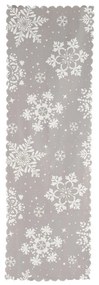 Zestaw 4 świątecznych poszewek na poduszki i bieżnika Minimalist Cushion Covers Snowflakes