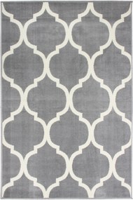 Dywan Country Toledo Koniczynka Szara 080x150 Prostokąt