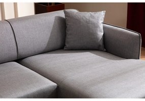 Jasnoszara sofa narożna Belissimo, narożnik prawy – Balcab Home