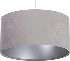 Lampa wisząca HOME 50 szara/srebrna
