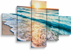 Obraz - Plaża morska (125x70 cm)