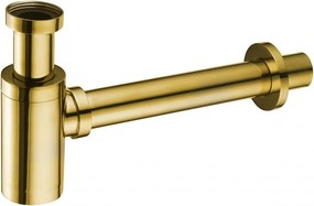 Mexen półsyfon umywalkowy okrągły, złoty - 79950-50
