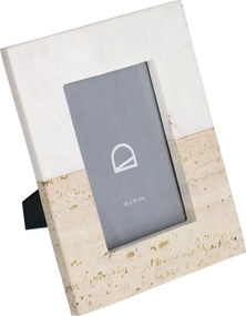 Biała kamienna ramka stojąca 18x23 cm Uria – Kave Home