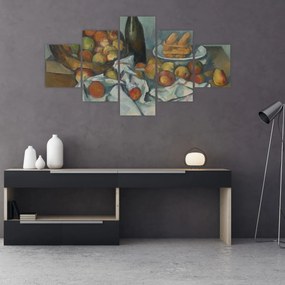 Obraz - Paul Cezanne, The Basket of Apples, reprodukcje (125x70 cm)