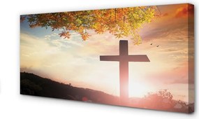 Zdjęcie na płótnie Krzyż na Drzewie