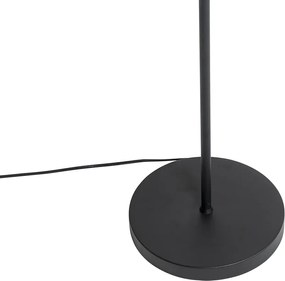 Inteligentna lampa stojąca czarna ze złotem, w tym 2 Wi-Fi A60 - Stijn