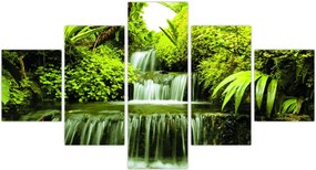 Obraz - Indonezyjskie wodospady (125x70 cm)