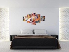 Obraz - Muzyczny abstrakt (125x70 cm)