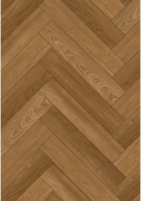 Mexen Overland Park próbka paneli winylowych jodełka SPC 6,5 mm podkład 1,5 mm, 4 V-Fuga, Jatoba - F1187-S