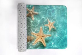 Antypoślizgowy dywanik łazienkowy Antypoślizgowy dywanik łazienkowy Rozgwiazdy